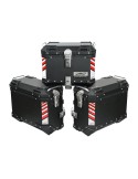 Juego de Tres maletas de moto serie PIKE-TRACKER LOBOO