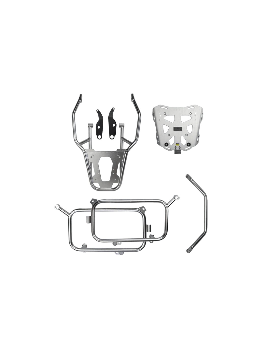 Soportes para maletas laterales+ Herraje + Parrilla Top Case (Versión mejorada) PIKE TRACKER para BMW R1300GS (2023 - )