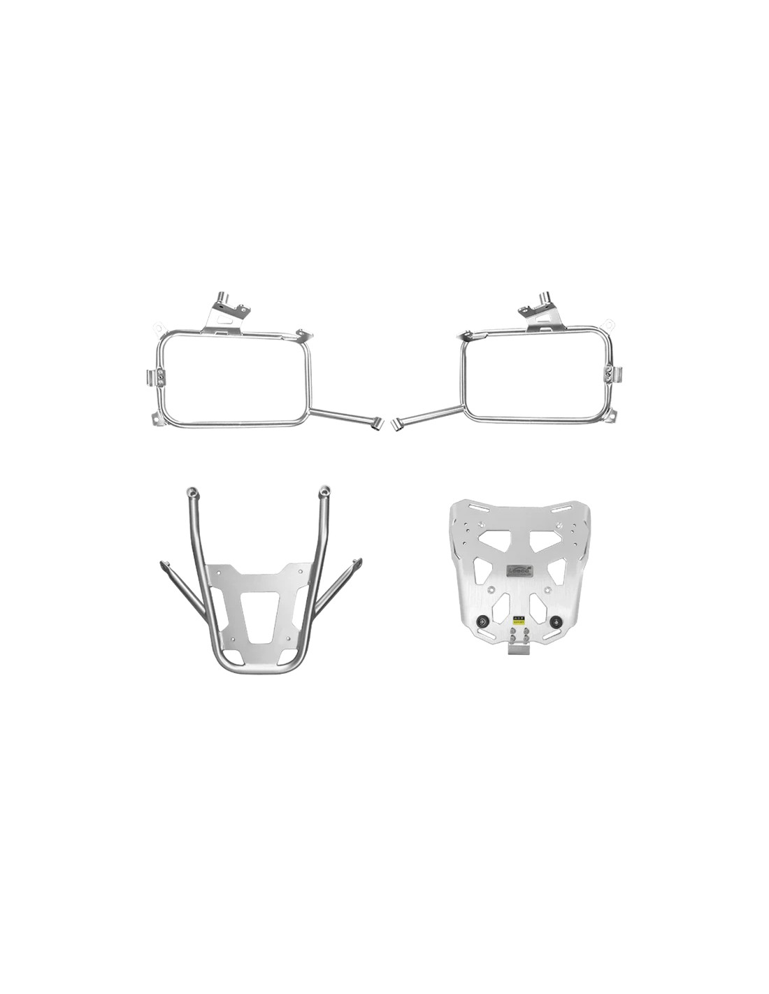 Soporte para maletas laterales + Herraje + Parrilla Top Case PIKE TRACKER para Honda NC750X (2021 -)