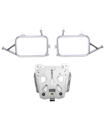SOPORTE PARA TRES MALETAS (CON SOPORTE SUPERIOR AJUSTABLE PARA MALETAS) LOBOO