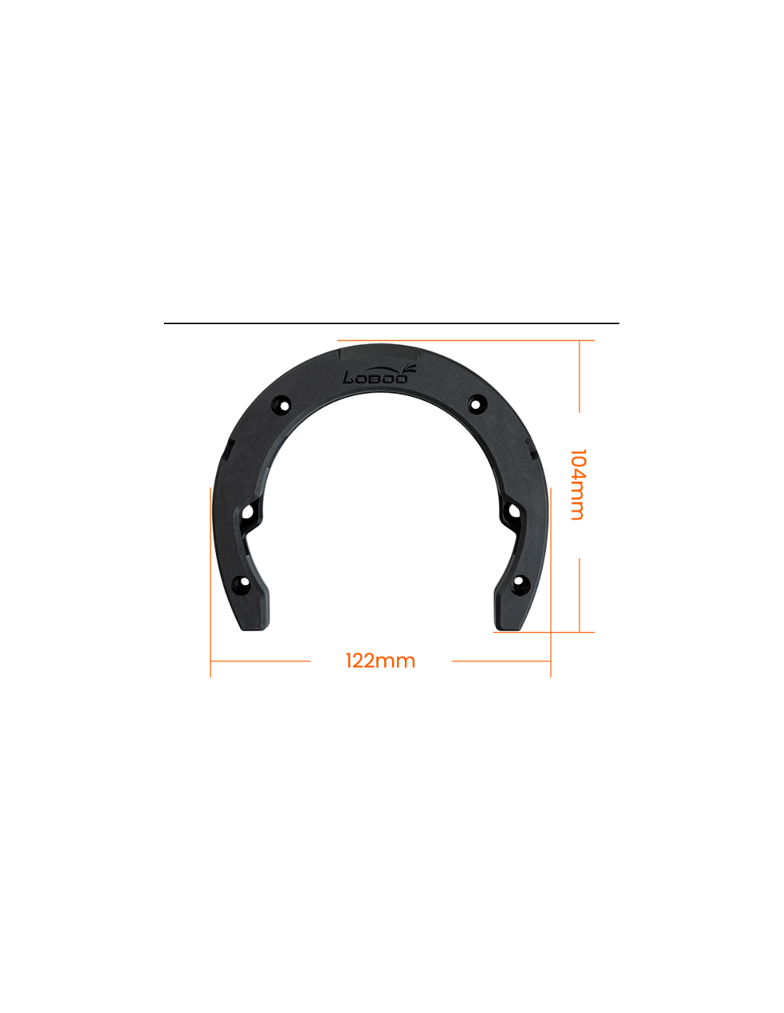 Anillo para bolsa sobre depósito para BMW R1200RS (2015-) R1200GS (2013- ) ADV (2014-) R1250GS (2019-) ADV (2019-) R1250RT (2023