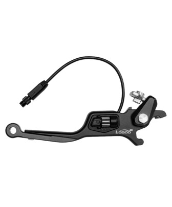 Maneta de freno trasero con interruptor de luz integrado LOBOO para Yamaha XMAX 300 (2023 - )