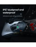 Manos libres para casco de moto LOBOO R1X – Bluetooth 5.3