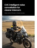 Manos libres para casco de moto LOBOO R1X – Bluetooth 5.3
