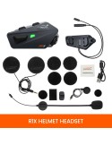 Manos libres para casco de moto LOBOO R1X – Bluetooth 5.3