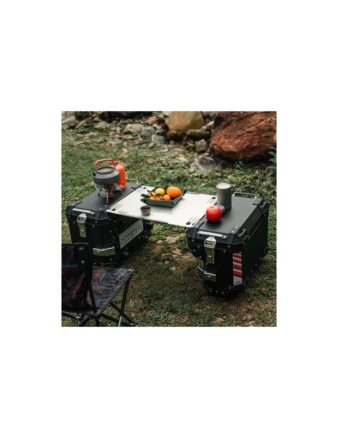 MESA PLEGABLE PARA MALETAS LATERALES LOBOO