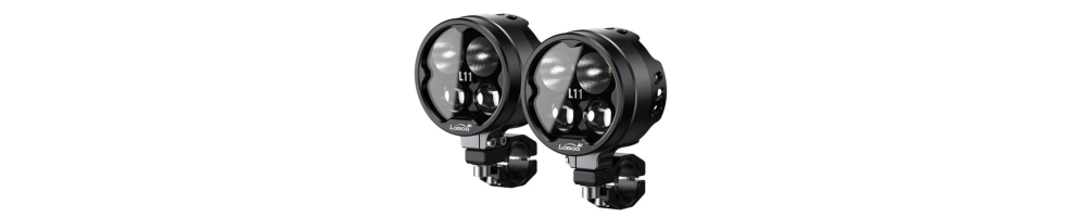 Luces auxiliares de largo y corto alcance